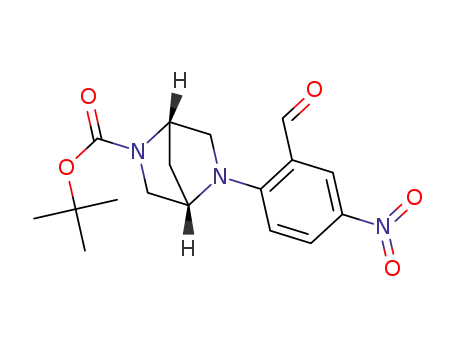 (1S,4S)-tert-butyl 5-(2-formyl-4-nitrophenyl)-2,5-diazabicyclo[2.2.1]heptane-2-carboxylate