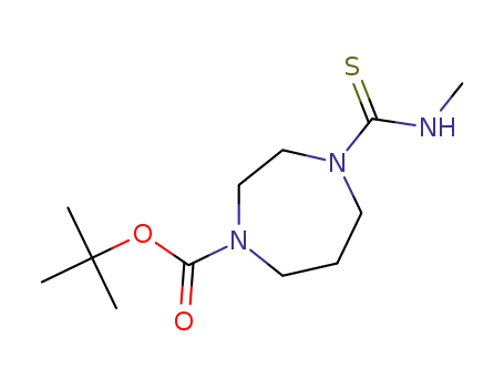 tert-butyl 4-(methylcarbamothioyl)-1,4-diazepane-1-carboxylate