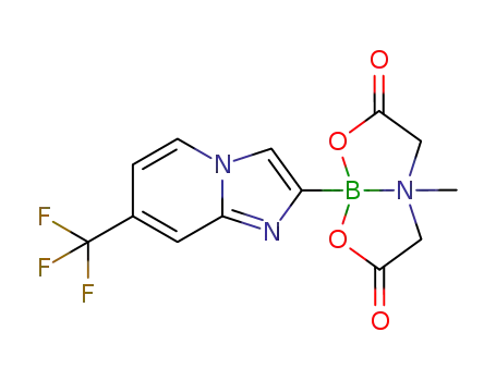 6-methyl-2-(7-(trifluoromethyl)imidazo[1,2-a]pyridin-2-yl)-1,3,6,2-dioxazaborocane-4,8-dione