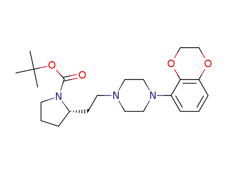(S)-tert-butyl 2-{2-[4-(2,3-dihydrobenzo[b][1,4]dioxin-5-yl)piperazin-1-yl]ethyl}pyrrolidine-1-carboxylate