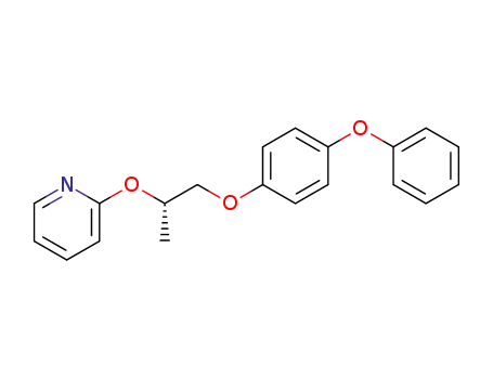 4-phenoxyphenyl 2-(2-pyridyloxy)propyl ether