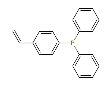 Molecular Structure of 40538-11-2 (DIPHENYL(P-VINYLPHENYL)PHOSPHINE)