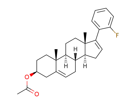 3β-acetoxy-17-(2-fluorophenyl)androsta-5,16-diene