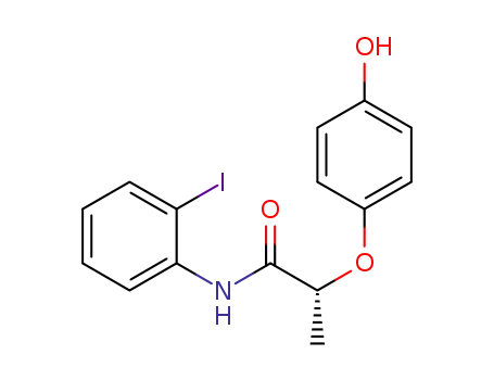 (R)-2-(4-hydroxyphenoxy)-N-(2-iodophenyl)propanamide