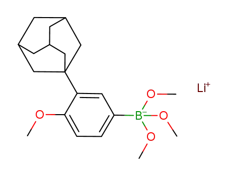 lithium [3-(1-adamantyl)-4-methoxyphenyl]trimethoxyborate