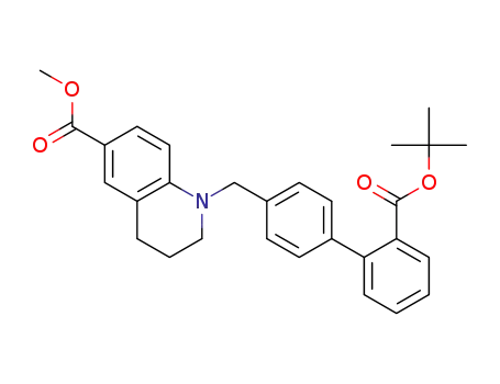 methyl 1-((2'-(tert-butoxycarbonyl)-[1,1'-biphenyl]-4-yl)methyl)-1,2,3,4-tetrahydroquinoline-6-carboxylate