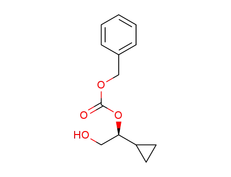 (S)-2-{[(benzyloxy)carbonyl]oxy}-2-cyclopropylethan-1-ol