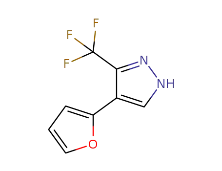 4-(furan-2-yl)-3-(trifluoromethyl)-1H-pyrazole