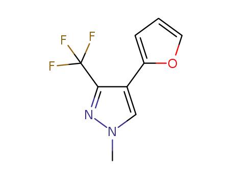 4-(furan-2-yl)-1-methyl-3-(trifluoromethyl)-1H-pyrazole