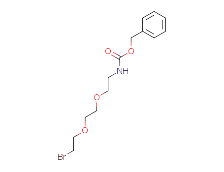 2-[2-(N-benzyloxycarbonyl-2-aminoethoxy)ethoxy]-1-bromoethane