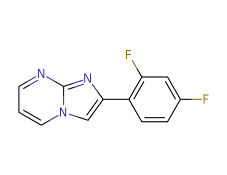 2-(2,4-difluorophenyl)imidazo[1,2-a]pyrimidine