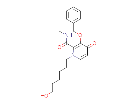 3-(benzyloxy)-1-(6-hydroxyhexyl)-N-methyl-4-oxo-1,4-dihydropyridine-2-carboxamide