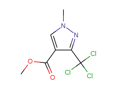 methyl 3-trichloromethyl-1-methyl-1H-pyrazole-4-carboxylate