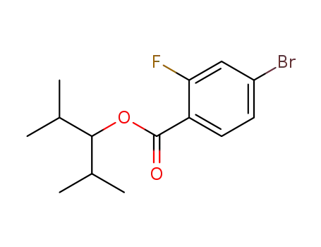 2,4-dimethylpentan-3-yl 4-bromo-2-fluorobenzoate