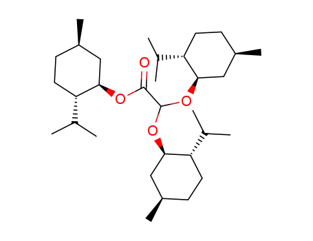 (1R,2S,5R)-2-isopropyl-5-methylcyclohexyl 2,2-bis(1R,2S,5R)-2-isopropyl-5-methylcyclohexyl 2,2-bis((1R,2S,5R)-2-isopropyl-5-methylcyclohexyloxy)acetate