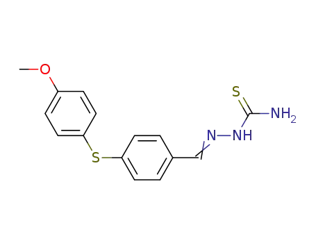 4-(4-methoxyphenylsulfanyl)benzaldehyde thiosemicarbazone