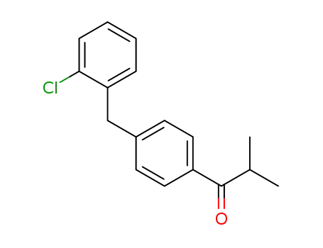 1-[4-(2-chlorobenzyl)phenyl]-2-methylpropan-1-one