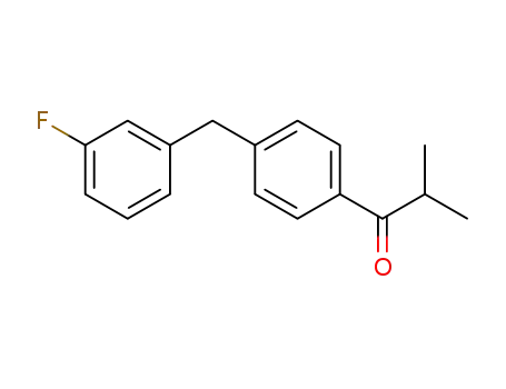 1-[4-(3-fluorobenzyl)phenyl]-2-methylpropan-1-one