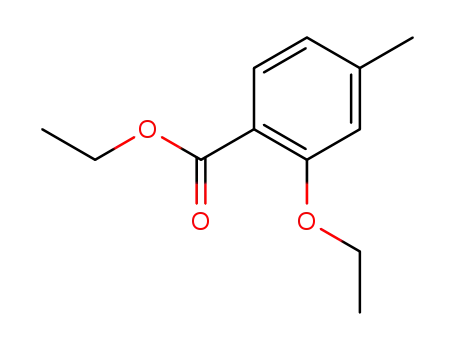 Molecular Structure of 88709-17-5 (ETHYL 2-ETHOXY-4-METHYLBENZOATE)