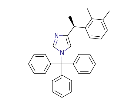 (S)-4-(1-(2,3-dimethylphenyl)ethyl)-1-trityl-1H-imidazole