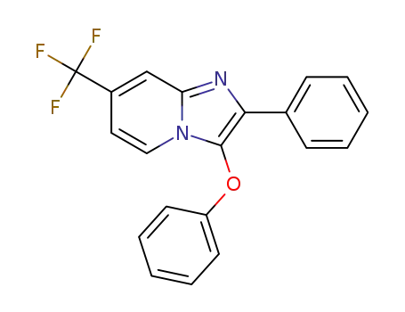 3-phenoxy-2-phenyl-7-trifluoromethylimidazo[1,2-a]pyridine