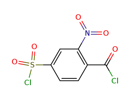 4-chlorosulfonyl-2-nitro-benzoyl chloride