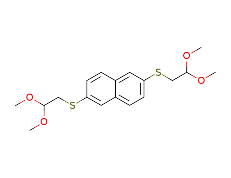 2,6-bis-(2,2-dimethoxy-ethylsulfanyl)-naphthalene