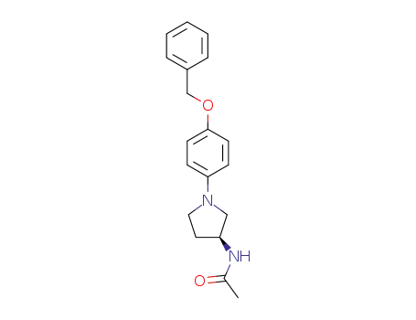 N-[(S)-1-(4-benzyloxyphenyl)pyrrolidin-3-yl]acetamide