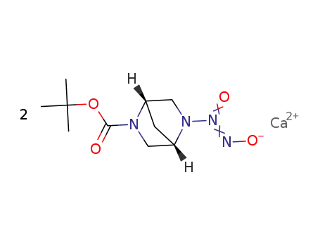 calcium 1-(5-(tert-butoxycarbonyl)-2,5-diazabicyclo[2.2.1]heptan-2-yl)diazen-1-ium-1,2-diolate