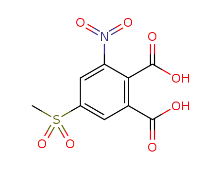 3-nitro-5-methylsulfonyl phthalic acid