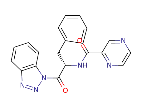 (S)-N-(1-(1H-benzo[d][1,2,3]triazol-1-yl)-1-oxo-3-phenylpropan-2-yl)pyrazine-2-carboxamide