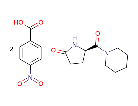 (R)-fasoracetam di(4-nitrobenzoic acid)