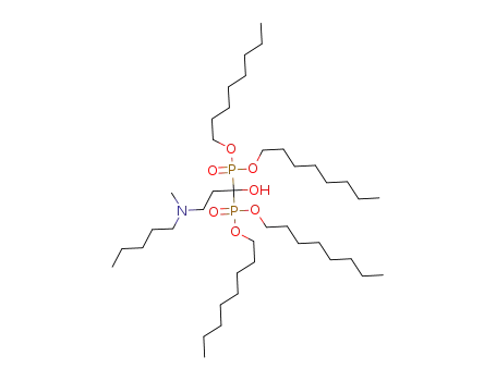 tetraoctyl (1-hydroxy-3-(methyl(pentyl)amino)propane-1,1-diyl)bis(phosphonate)