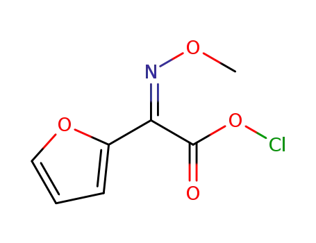 n-methoxyimino-2-furanacetyl chloride