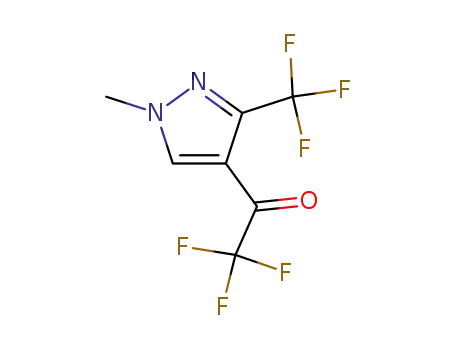 1-Methyl-3-(trifluoromethyl)-4-trifluoroacetylpyrazole