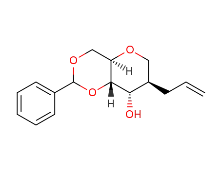 (4aR,7R,8S,8aS)-7-allyl-2-phenylhexahydropyrano[3,2-d][1,3]dioxin-8-ol