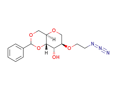 (4aR,7R,8S,8aS)-7-(2-azidoethoxy)-2-phenylhexahydropyrano[3,2-d][1,3]dioxin-8-ol