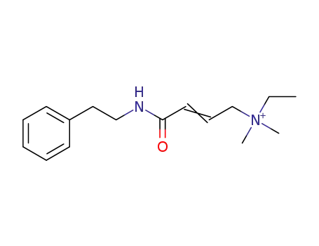 N-ethyl-N,N-dimethyl-4-oxo-4-(phenethylamino)but-2-en-1-aminium