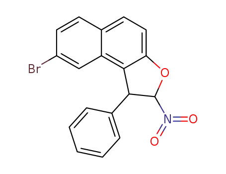8-bromo-2-nitro-1-phenyl-1,2-dihydronaphtho[2,1-b]furan