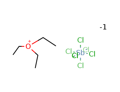 antimony; triethyloxidanium; hexachloride