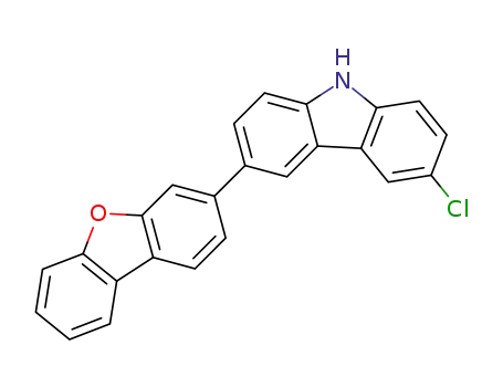 3-chloro-6-(dibenzo[b,d]furan-3-yl)-9H-carbazole