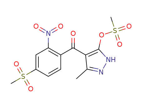 (1,3-dimethylpyrazole-5-yl methanesulfonate-4-yl)-(4-methanesulfonyl-2-nitrophenyl)methanone