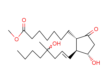 Misoprostol;(11α,13E)-(-)-11,16-Dihydroxy-16-Methyl-9-oxo-prost-13-en-1-oicacidMethylester