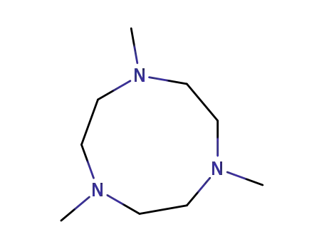 Molecular Structure of 96556-05-7 (1,4,7-Trimethyl-1,4,7-triazacyclononane)