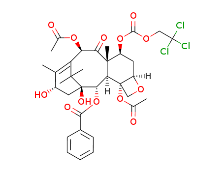 7-{[(2,2,2,-Trichloroethyl)oxy]carbonyl} Baccatin III
