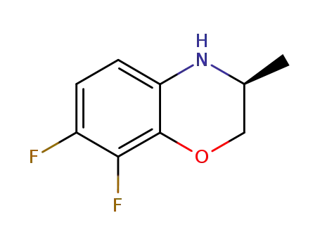 2H-1,4-Benzoxazine, 7,8-difluoro-3,4-dihydro-3-methyl-, (3S)-