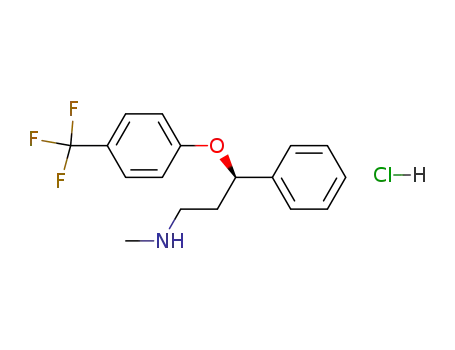 Benzenepropanamine,N-methyl-g-[4-(trifluoromethyl)phenoxy]-,hydrochloride (1:1), (gR)-