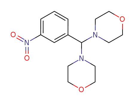 Morpholine, 4,4'-[(3-nitrophenyl)methylene]bis-