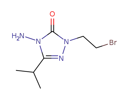 4-Amino-2-(2-bromo-ethyl)-5-isopropyl-2,4-dihydro-[1,2,4]triazol-3-one