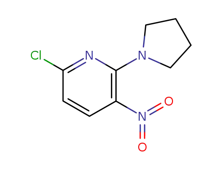 6-chloro-3-nitro-2-(pyrrolidin-1-yl)pyridine